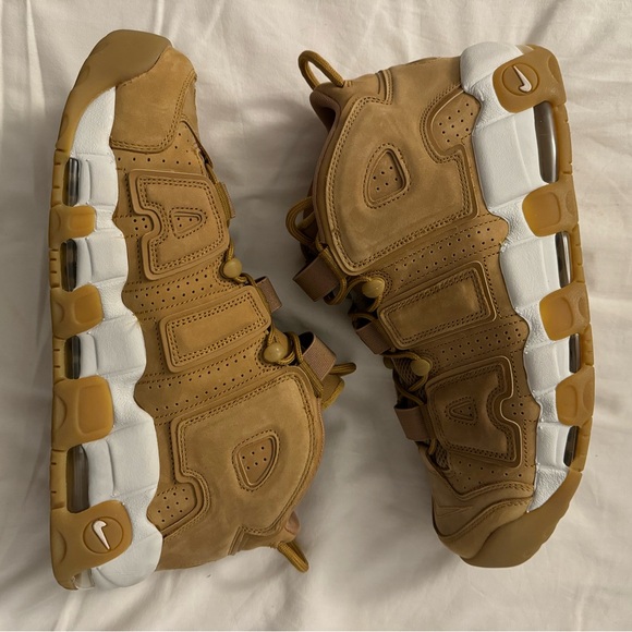 Nike Air More Uptempo Flax - Picture 1 of 4